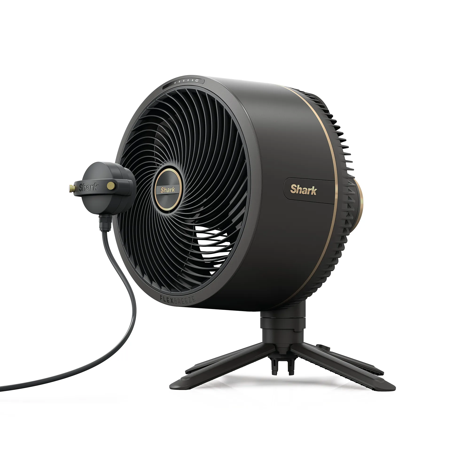 Shark FlexBreeze Fan With Misting Attachment - Black - Image 7