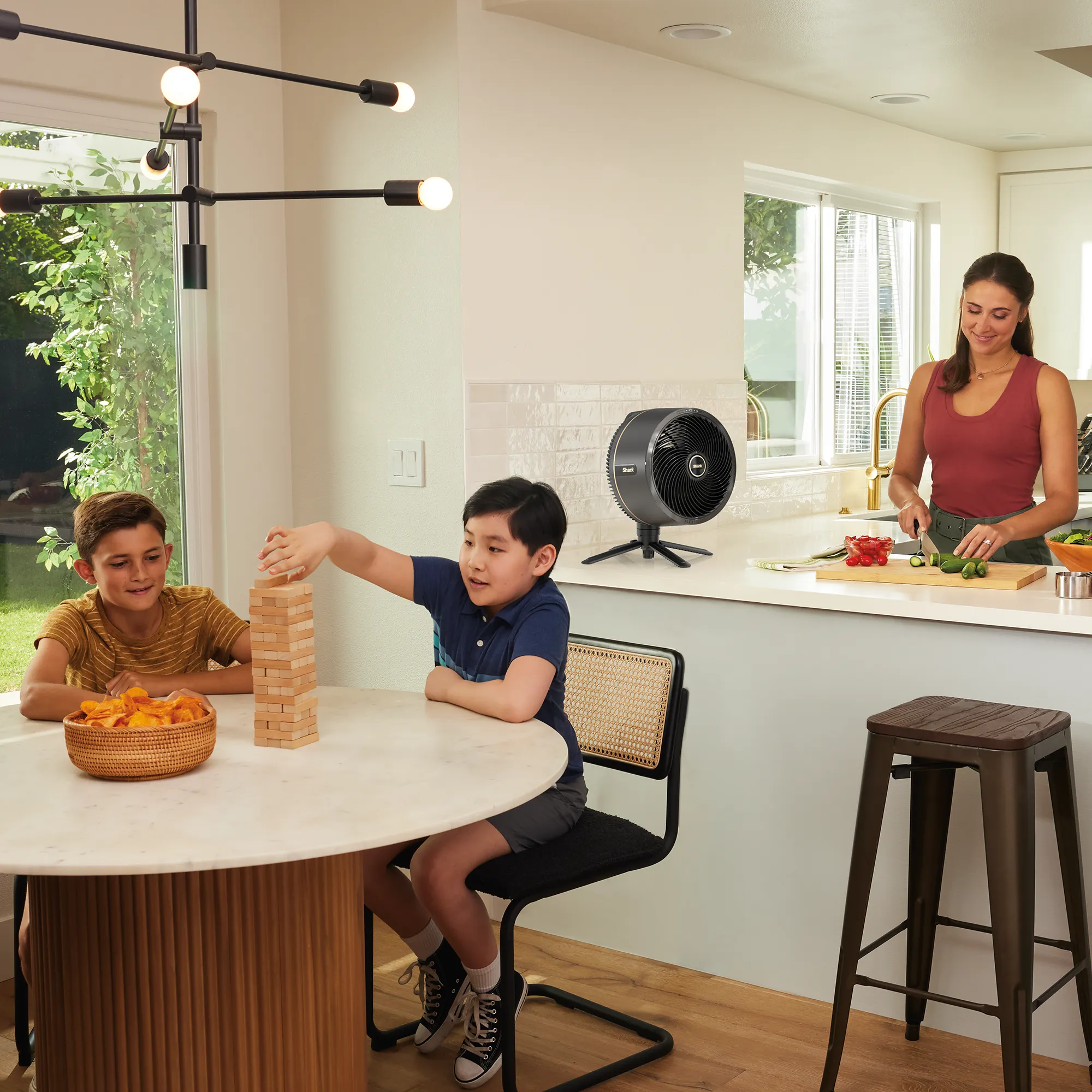 Shark FlexBreeze Fan With Misting Attachment - Black - Image 13