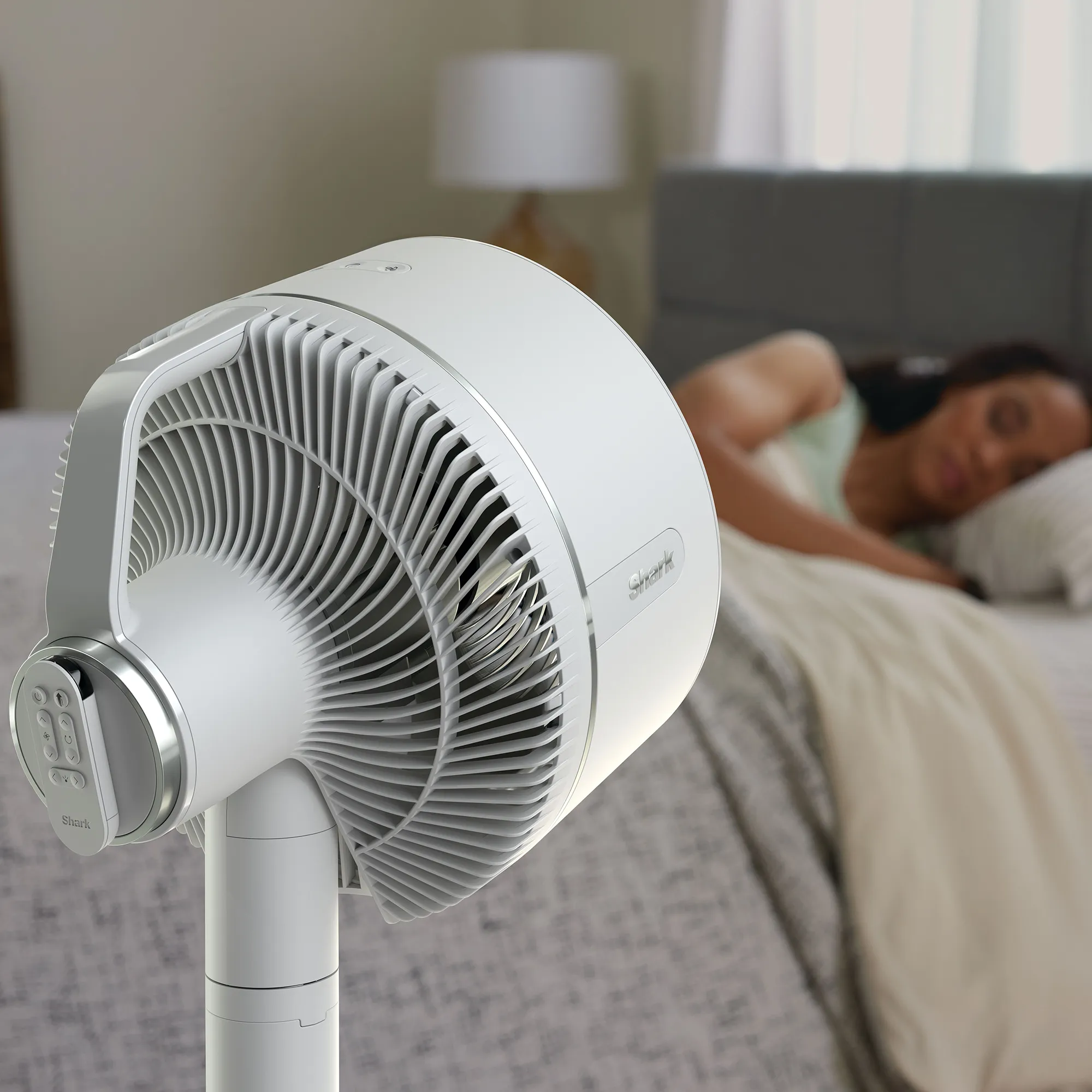 Shark FlexBreeze Fan With Misting Attachment - White - Image 6