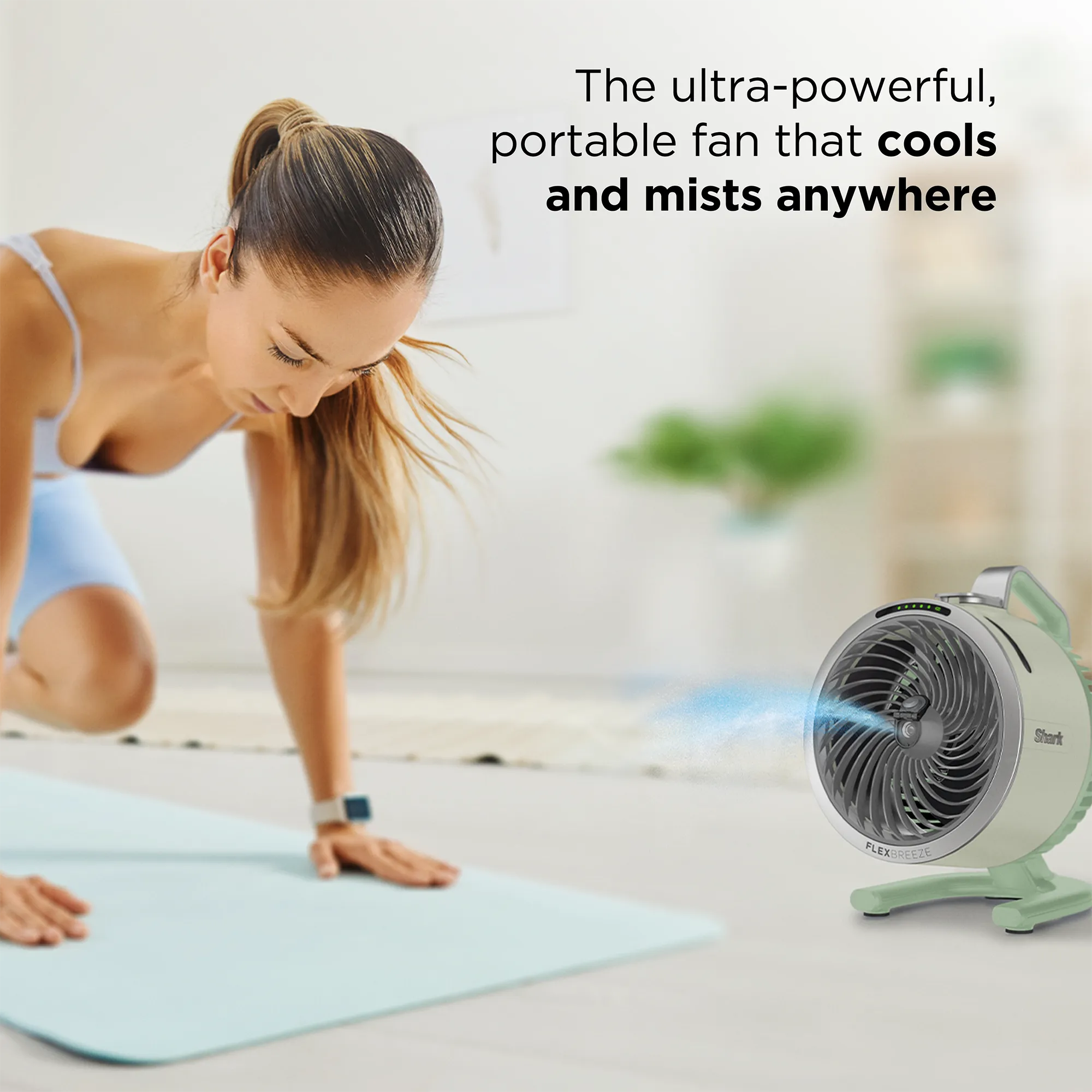Shark FlexBreeze HydroGo Misting Portable Fan - Image 13