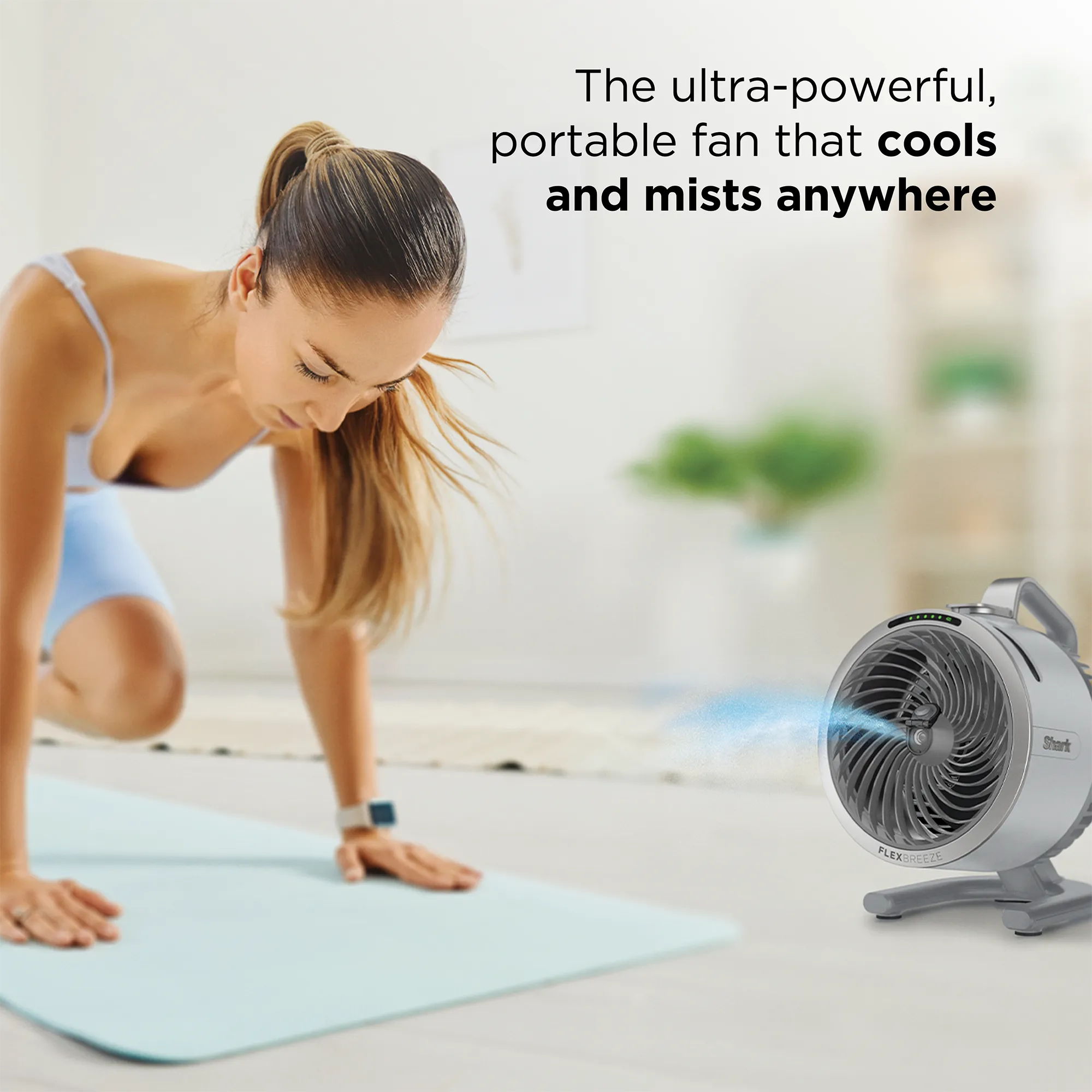 Shark FlexBreeze HydroGo Misting Portable Fan - Image 22