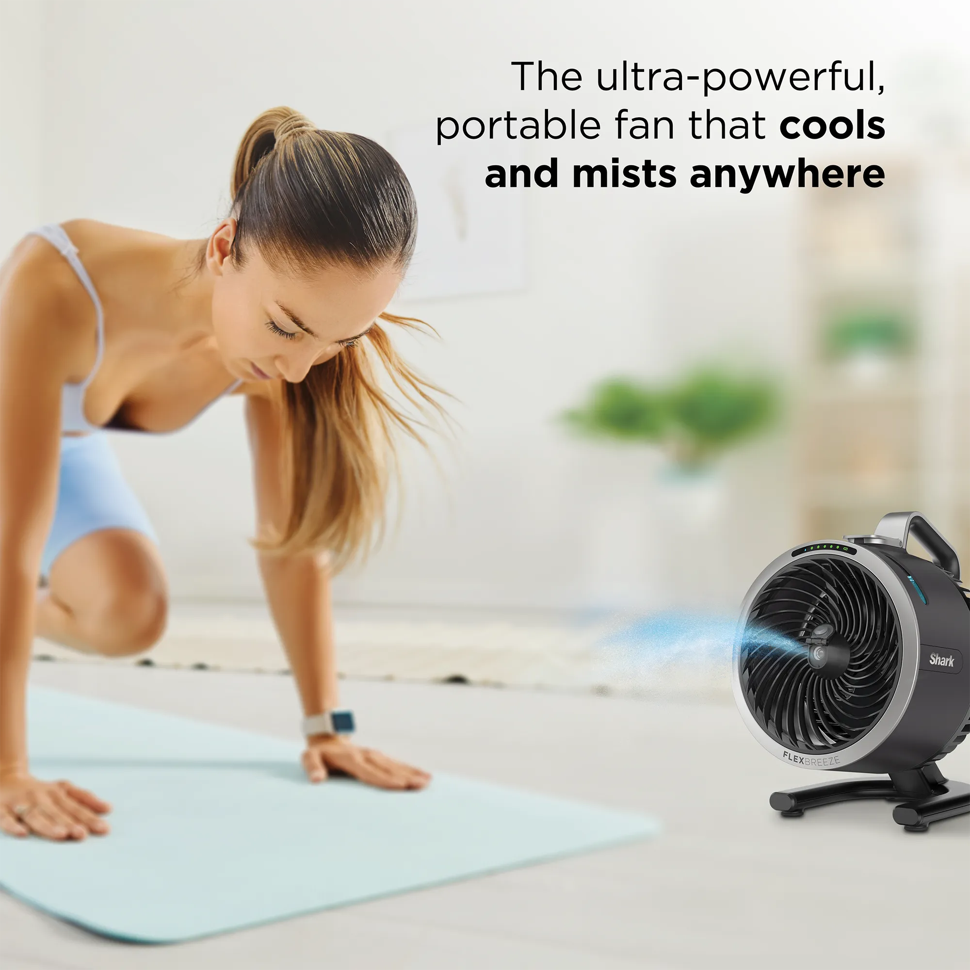 Shark FlexBreeze HydroGo Misting Portable Fan - Image 32