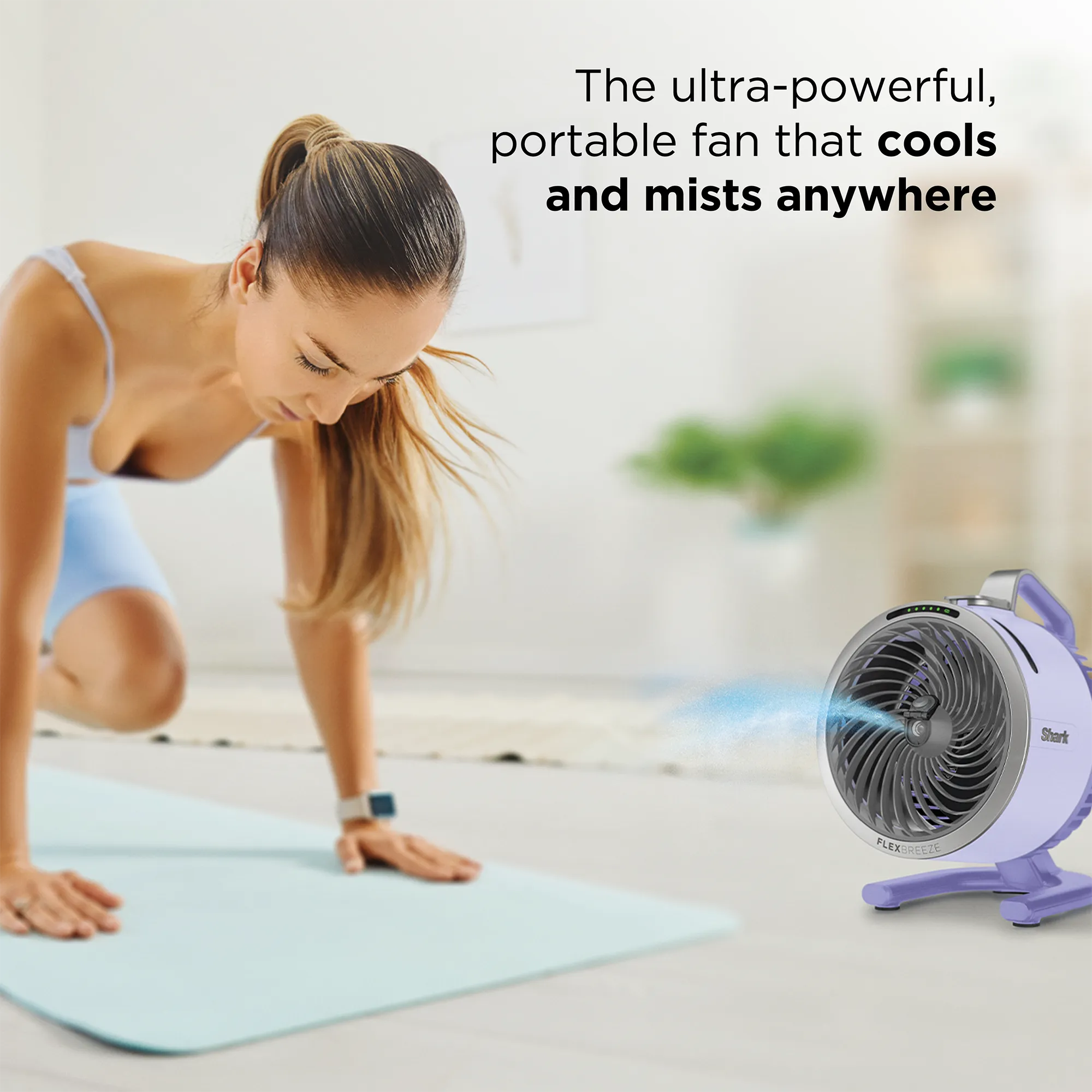 Shark FlexBreeze HydroGo Misting Portable Fan - Image 34