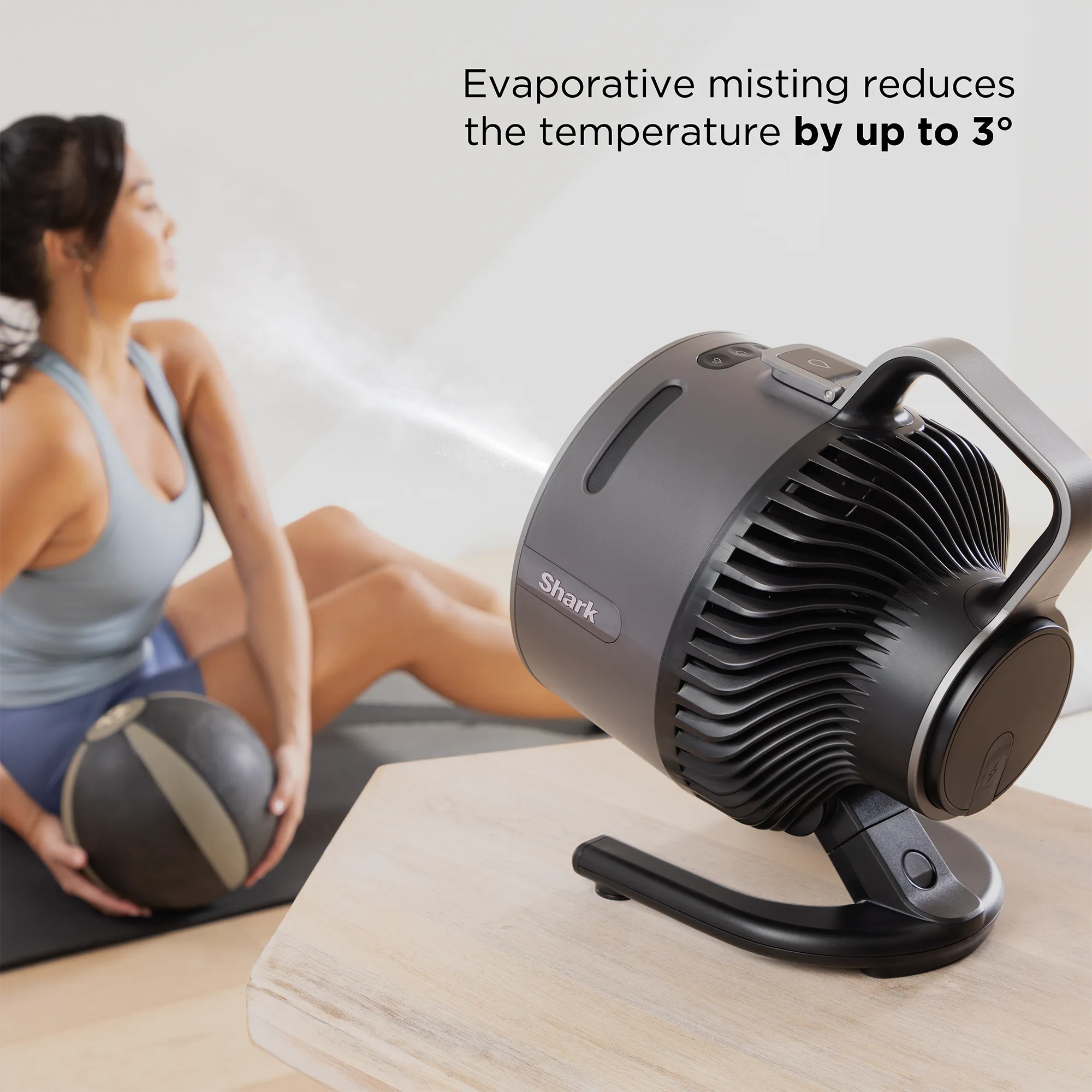 Shark FlexBreeze HydroGo Misting Portable Fan - Image 37