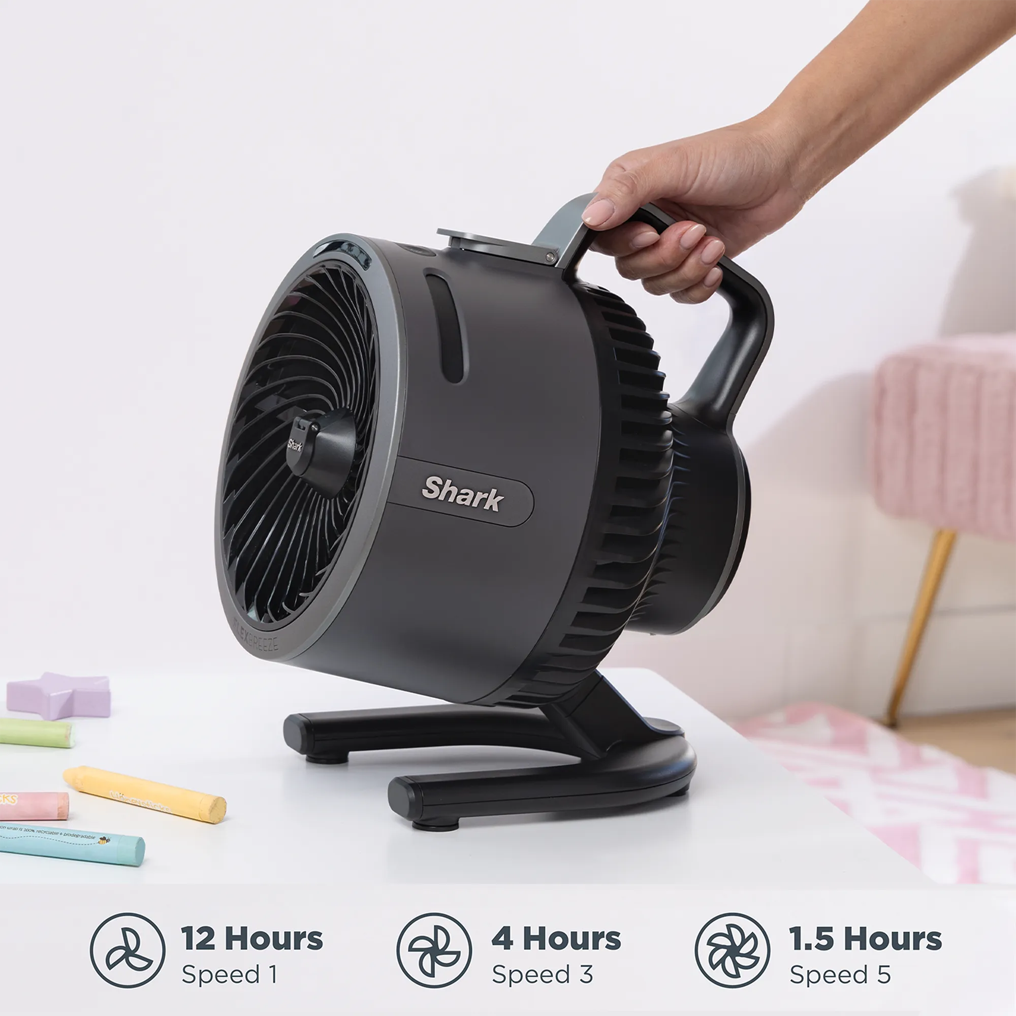 Shark FlexBreeze HydroGo Misting Portable Fan - Image 38