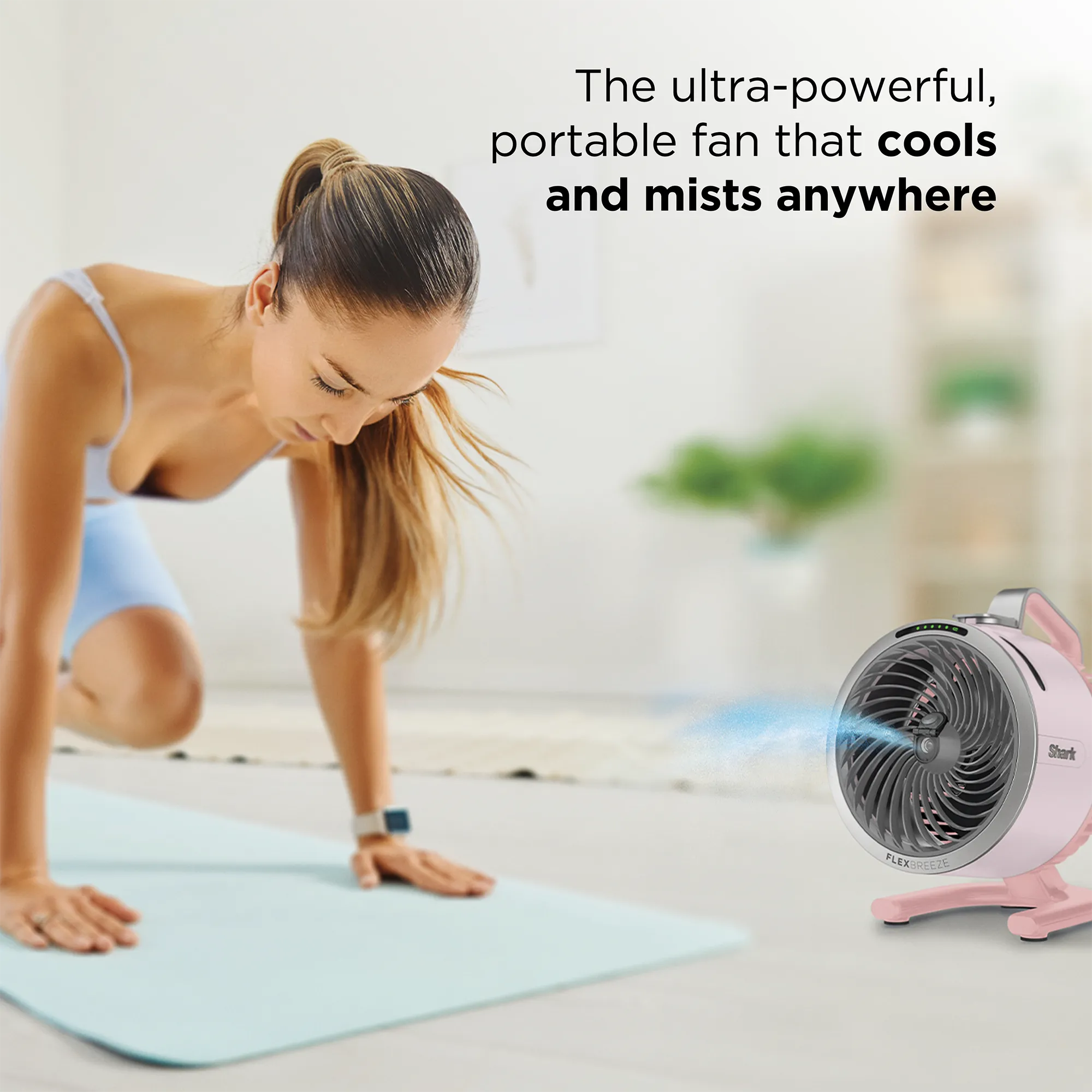 Shark FlexBreeze HydroGo Misting Portable Fan - Image 4
