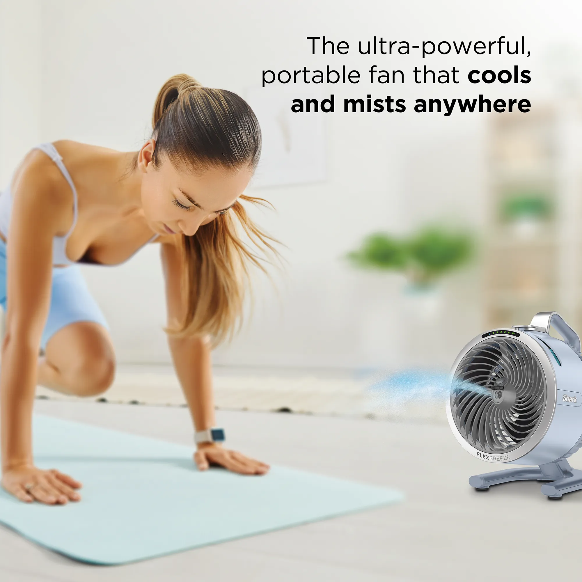 Shark FlexBreeze HydroGo Misting Portable Fan - Image 42