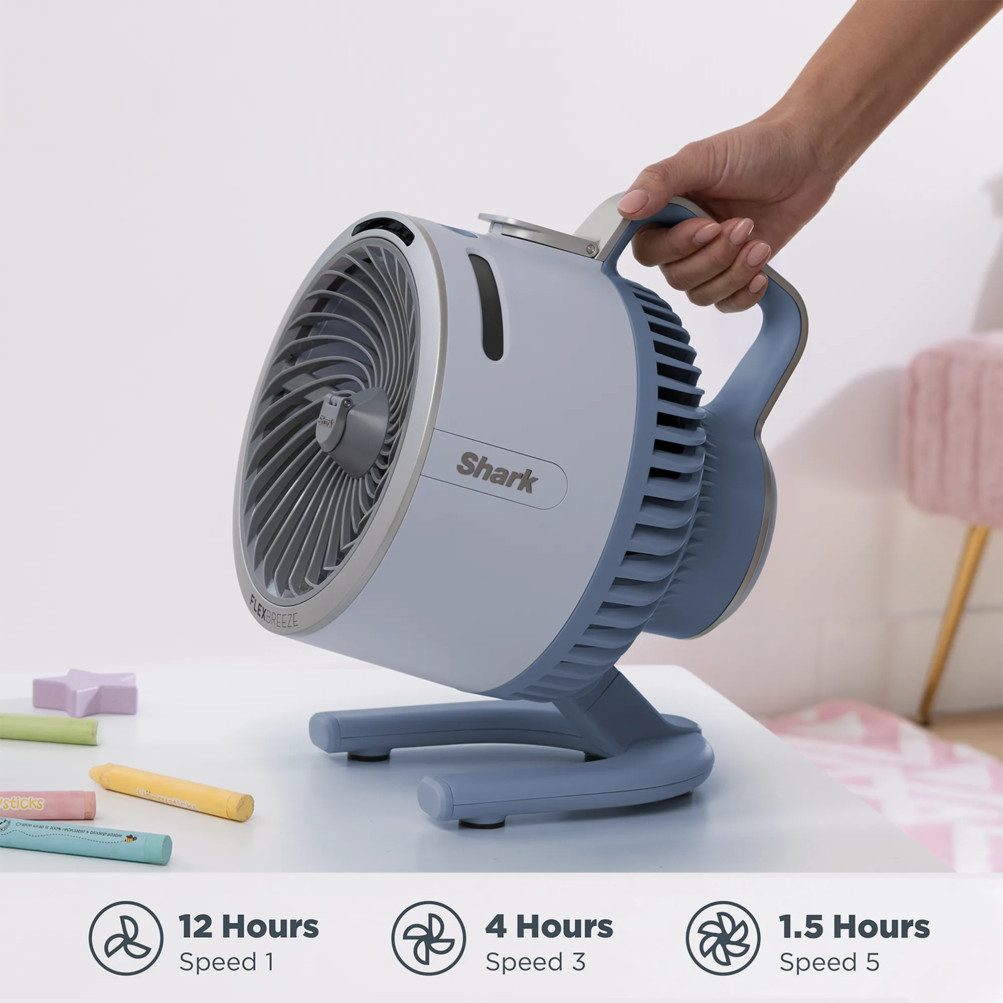 Shark FlexBreeze HydroGo Misting Portable Fan - Image 48