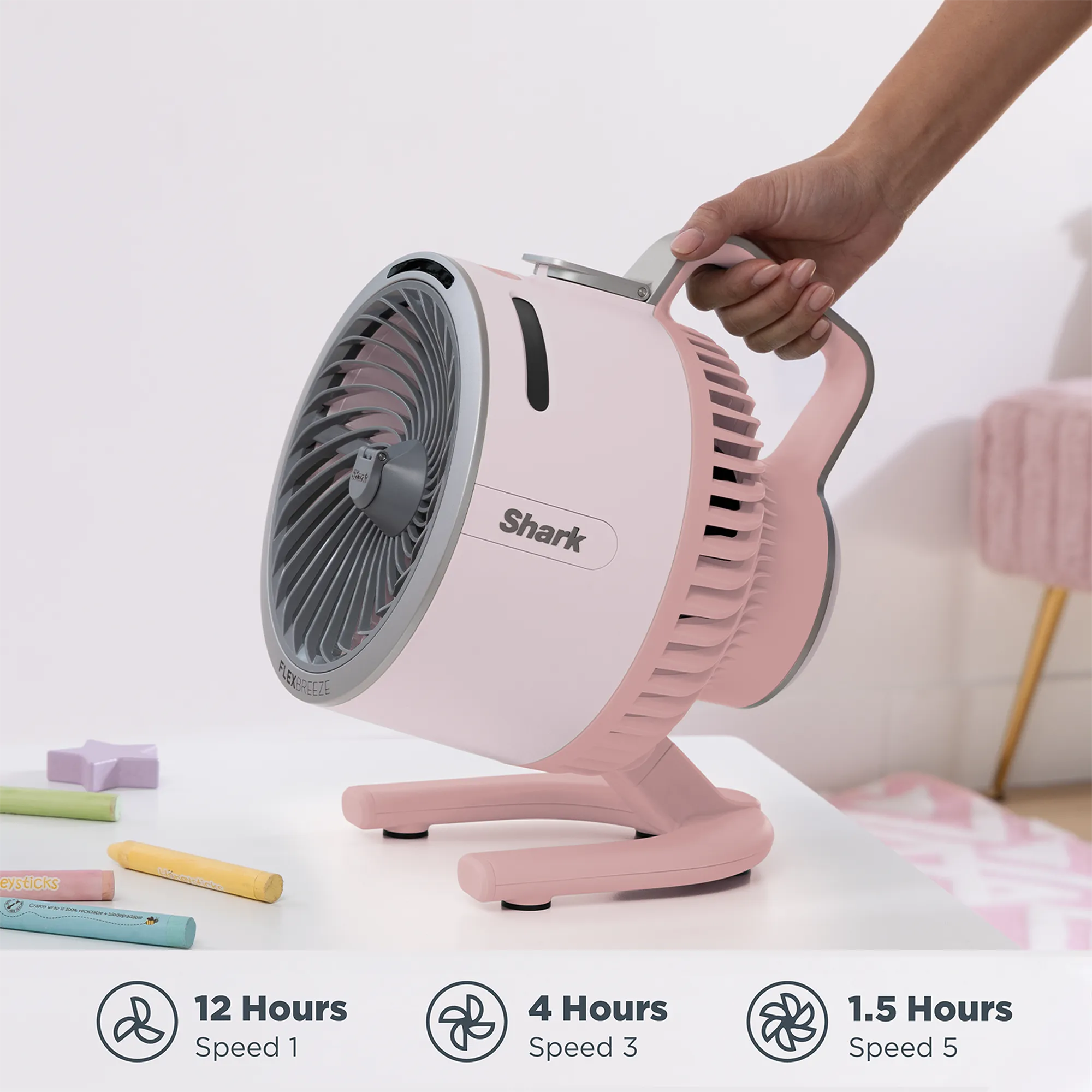 Shark FlexBreeze HydroGo Misting Portable Fan - Image 8