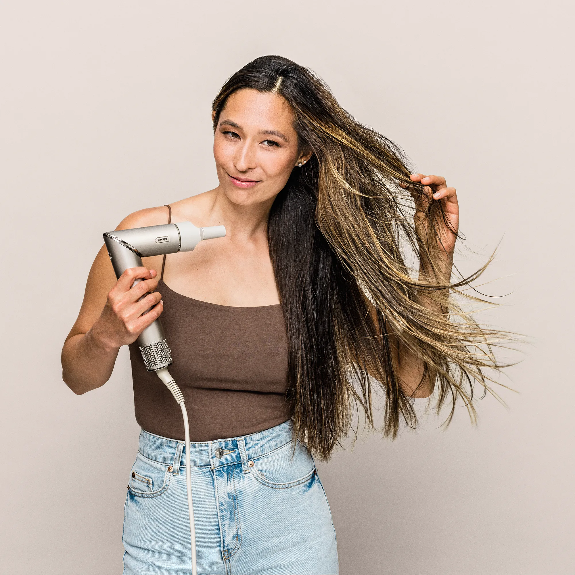Shark FlexStyle Build Your Own Air Styling & Hair Drying System - Stone - Image 12