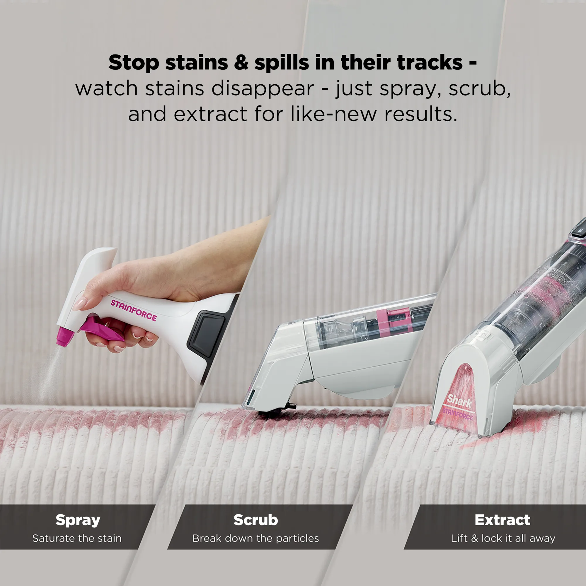 Shark StainForce Cordless Stain-Destroying Spot Cleaner - Image 10