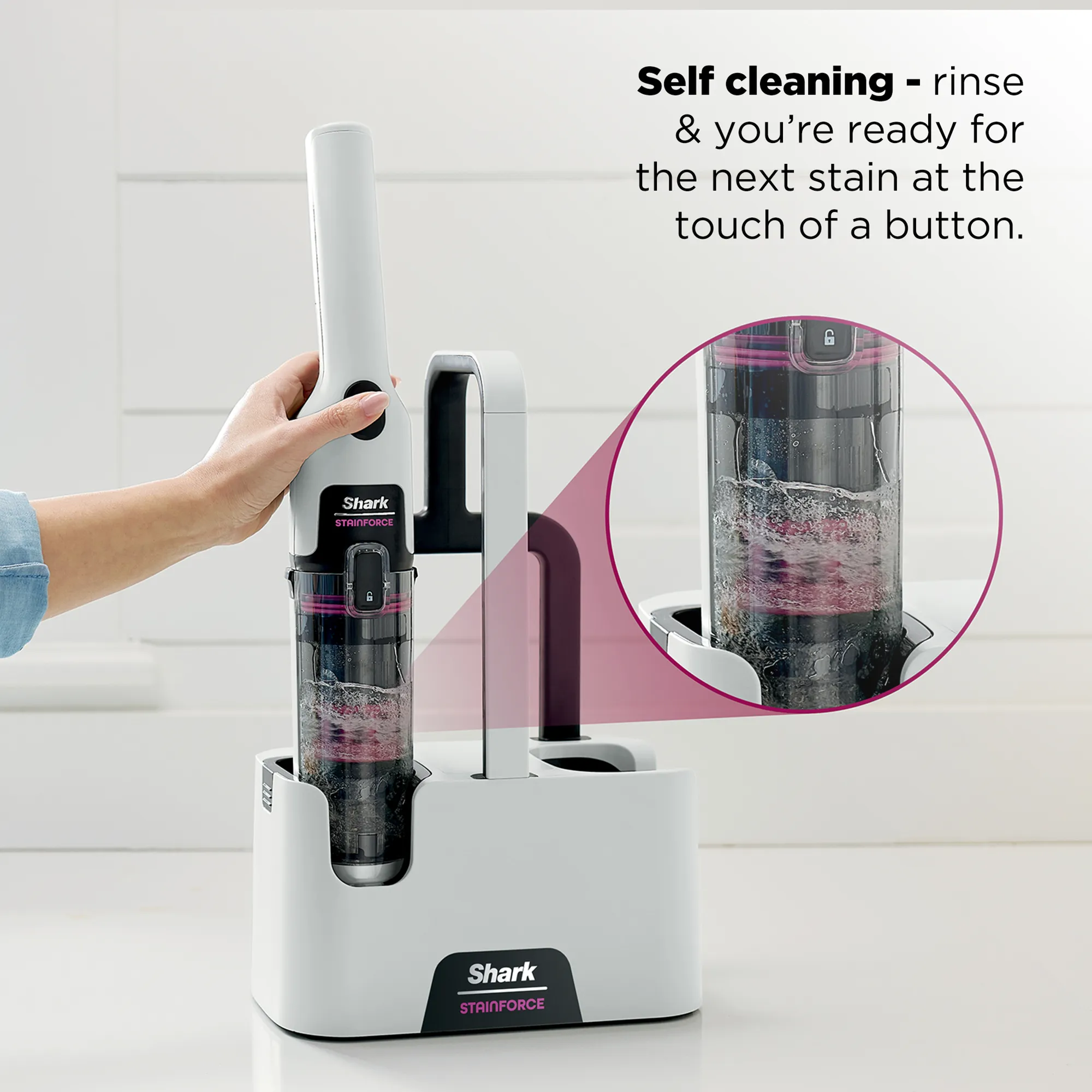 Shark StainForce Cordless Stain-Destroying Spot Cleaner - Image 8